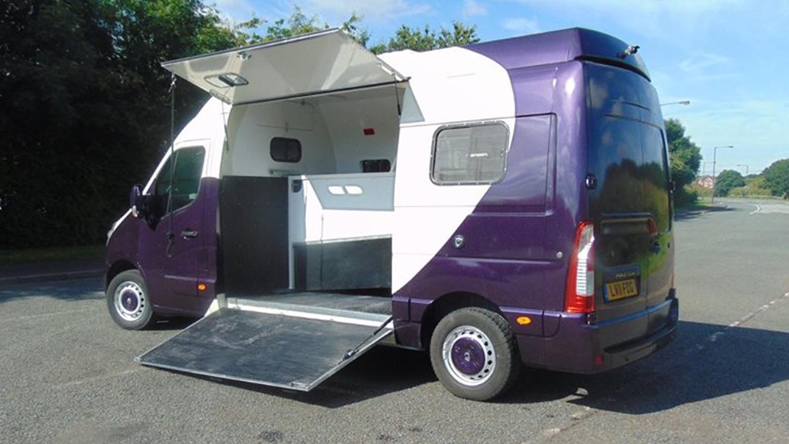 Renault Master Van Horsebox Conversion